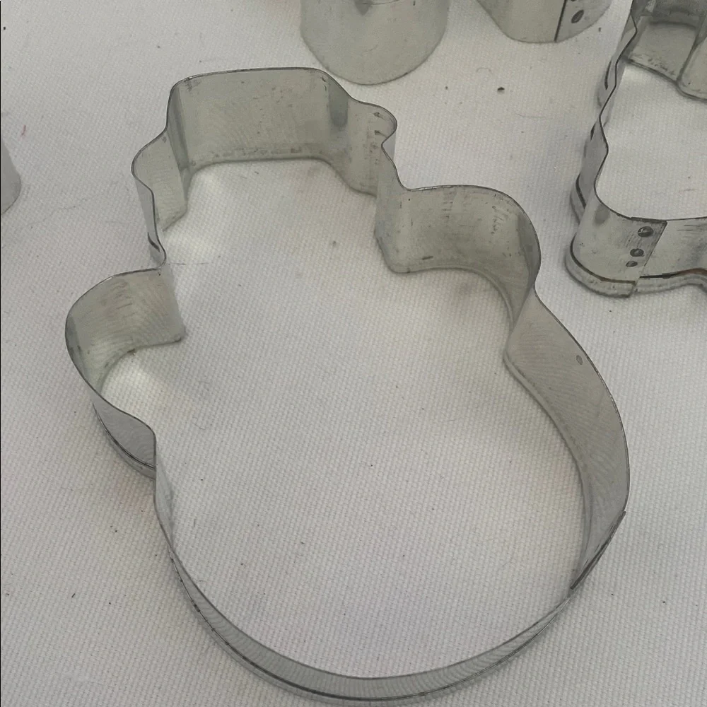 Silver Cookie Cutter Set of 7